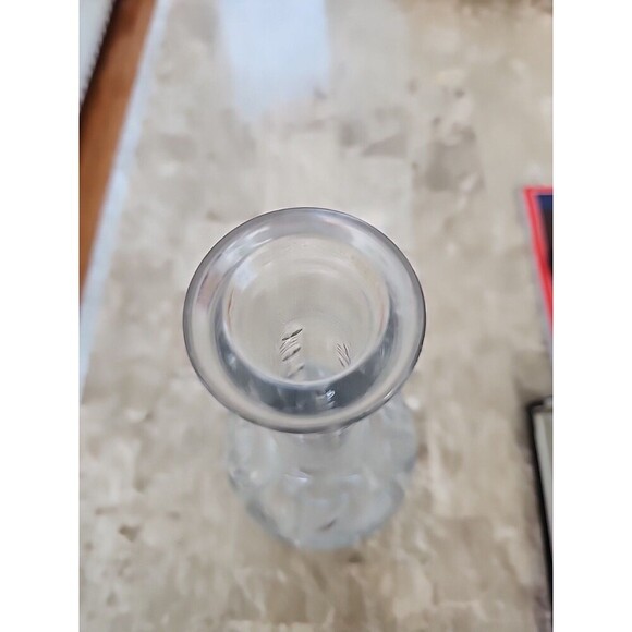 Crystal Decanter, No Stopper - Picture 4 of 6